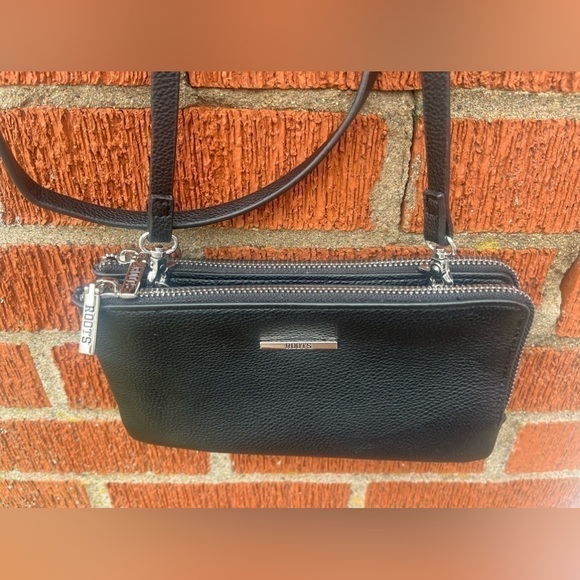Roots Small Cross body Leather Purse - Picture 3 of 7